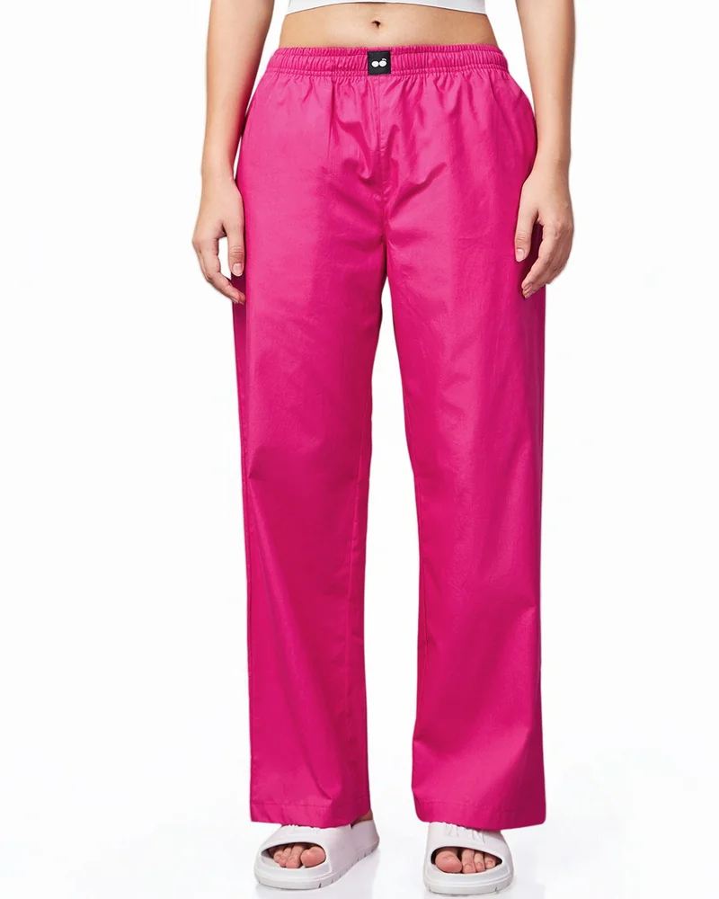 بيواكوف Women's Pink Oversized Pyjamas